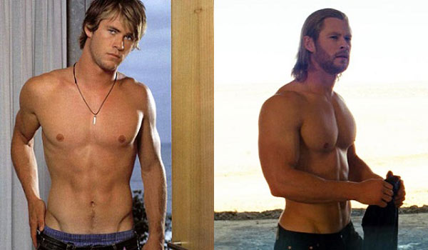 Cadê o tanquinho do Thor? Chris Hemsworth aparece bem mais magro em foto