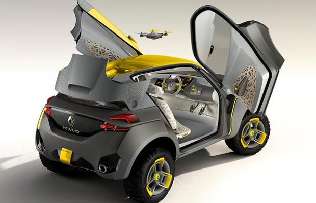 Renault cria carro com drone para motorista saber como evitar o trânsito