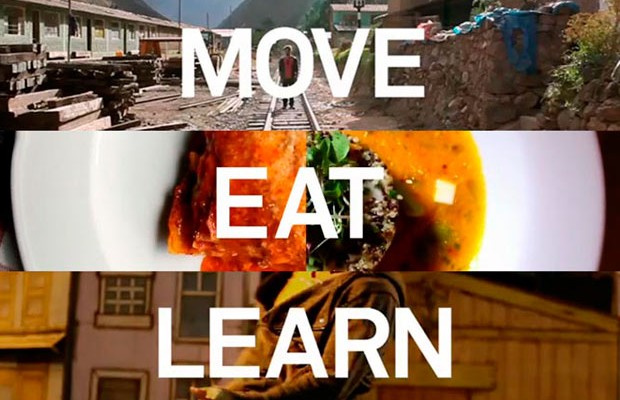 Mover, comer e aprender.