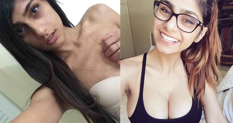O Antes e Depois da porn star Mia Khalifa | Tudo Para Homens