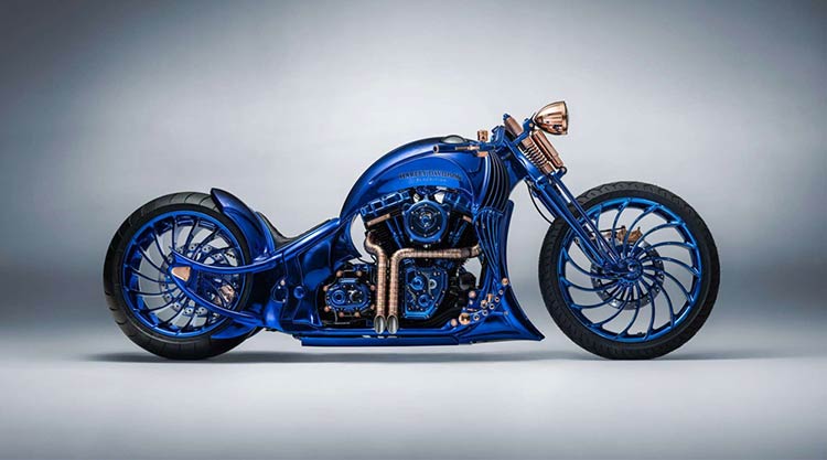 Harley-Davidson-blue